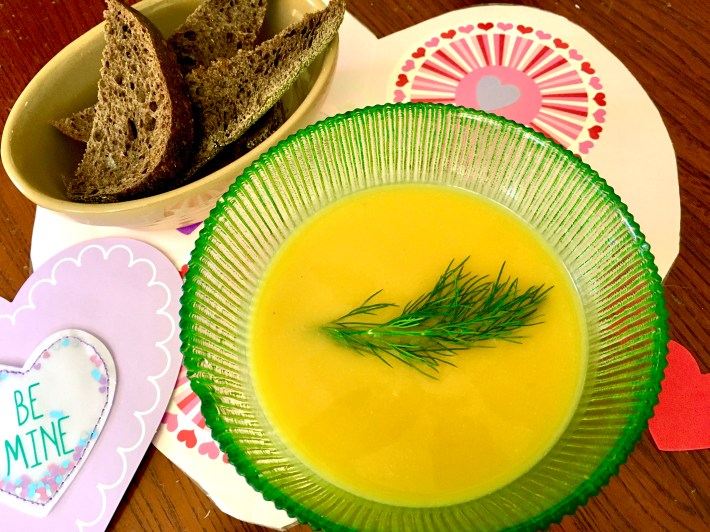 Easy Butternut Squash Soup with Ginger